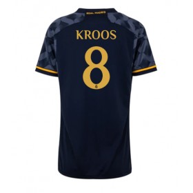Real Madrid Toni Kroos #8 Borta Kläder Dam 2023-24 Kortärmad